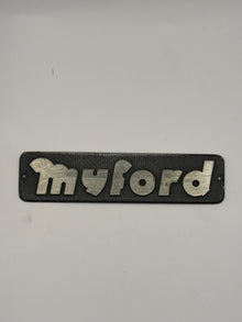 Origineel Myford logo