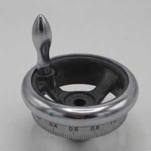 Metrisch Handwiel voor Leadscrew - Grijs
