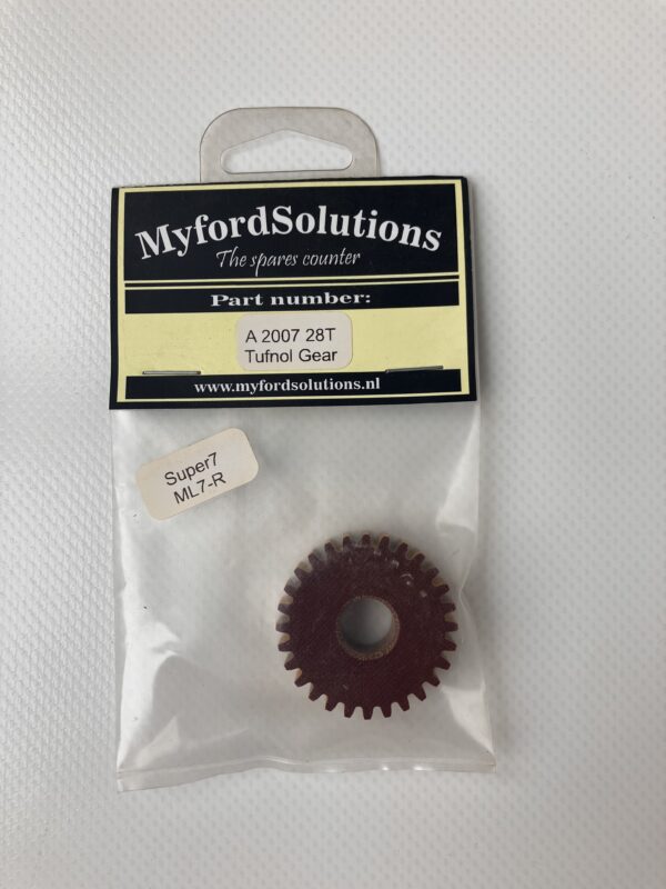 SUPER 7 28T TUFNOL PINION GEAR A2007
